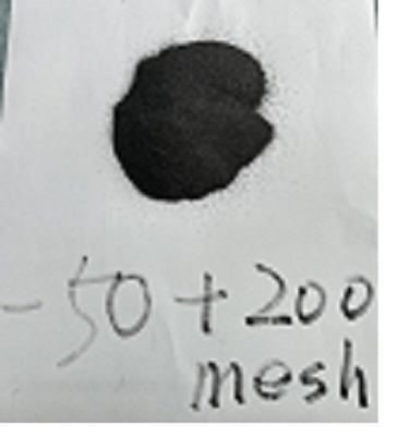 Yüksek kaliteli Sentetik Grafit -50 + 200 Mesh FC 99.10% min